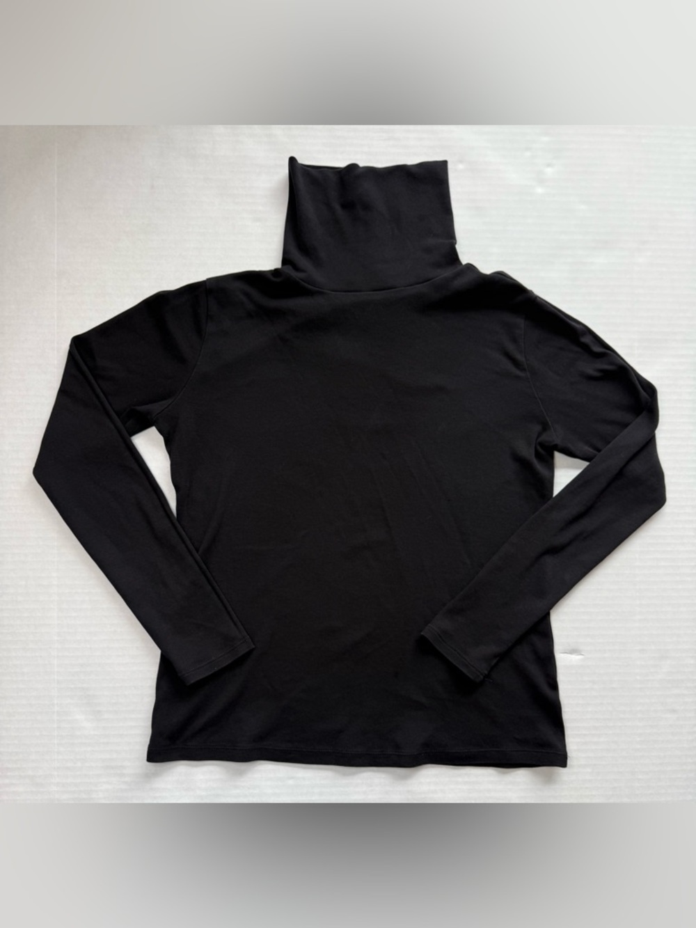 DEFECT Ann Taylor Weekend Collection Turtleneck Top Black Size S